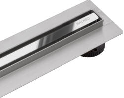 BALNEO SLIM & LOW ProLine Mirror vékony rozsdamentes acél padlólefolyó szett 80 cm, tükör króm A0401070201-3 (A0401070201-3)