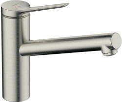 Hansgrohe Zesis M33 hidegindítású konyhai csaptelep 150 EcoSelection, rozsdamentes acél hatású 74813800 (74813800)