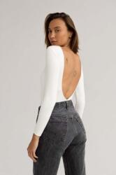 Saint Body body fehér, sima - bézs L - answear - 33 990 Ft