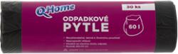  Q Home szemeteszsákok 30 db/tekercs 60 literes
