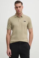 Calvin Klein poló zöld, férfi, sima, K10K111196 - zöld S