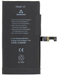 Apple iPhone 15 3349mAh, Akkumulátor + ragasztó (OEM) Li-Ion (Nincs felugró ablak, 100%-os állapot)