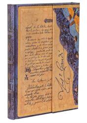 Paperblanks Jegyzetfüzet midi vonalas Paper Blanks keményfedeles mágneses Gaudi, The Manuscript of Reus