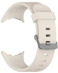 Google Pixel Watch 3 (45 mm), szilikon pótszíj, állítható, bézs