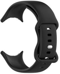 Google Pixel Watch 3 (41 mm), szilikon pótszíj, állítható, fekete