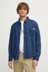 Calvin Klein farmering férfi, galléros, regular, J30J327022 - kék L