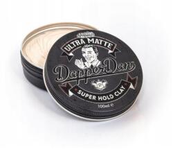 Dapper Dan Ultra Matte Super Hold Clay hajformázó, 100 ml - hairpower