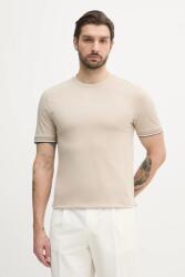 BOSS pamut póló - bézs XXL - answear - 19 490 Ft