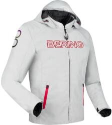 Bering Geacă Moto din Textil BERING WARWICK · Gri / Roșu