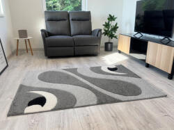 Budapest Carpet Karizma Szőnyeg 8101 Grey (Szürke) 120x170cm