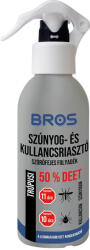 BROS szúnyog- és kullancsriasztó folyadék szórófejes 130ml (ALB1762)