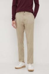 Tommy Hilfiger nadrág férfi, barna, egyenes - zöld 36/32