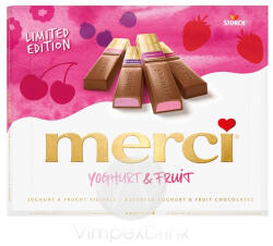 merci Desszert Joghurt& Fruit PINK 250g - delfinbuvar