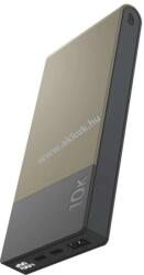 GP Batteries Powerbank külső akku M2+ Széria, 10000mAh, 22.5 W, PD, bézs