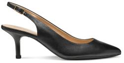 Geox bőr tűsarkú D KLEOPY fekete, D55YBB 000TU C9999 - fekete Női 37