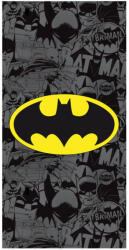 Exity Batman Logo fürdőlepedő, strand törölköző 70x140cm (Fast Dry) NETE191040 (NETE191040)