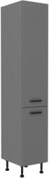 Lempert Niki 38 konyha 40 DK-215 2F antracit