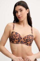 Chantelle bikini felső SAUVAGE barna, merevített kosaras, C17UN5. A12 - barna 75B