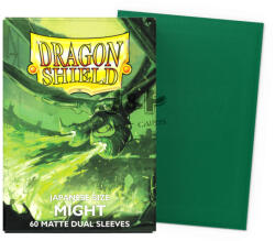 Dragon Shield Japanese size Dual Matte Sleeves - Might 62x89mm (60db/csomag)