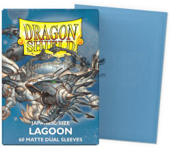 Dragon Shield Japanese size Dual Matte Sleeves - Lagoon 'Saras' 62x89mm (60db/csomag)