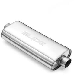 SLIDE Center Muffler 51mm SLIDE 304SS 550mm - llracing - 41 140 Ft
