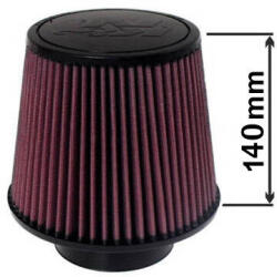 K&N Universal filter (conical, airbox) RU-4960XD in the shape of a ball flange diameter 70mm