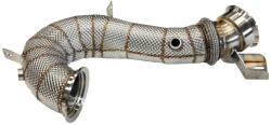 TURBOWORKS Downpipe Mercedes Benz GT50 GT53 GT43 E53 GLE53 CLS53 GLS53 M256 HeatShield