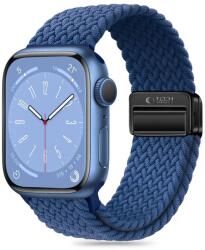 Tech-Protect NYLONMAG óraszíj sötétkék, Apple Watch 42mm (S1-S3) / 44mm / 45mm / 46mm / 49mm készülékhez - xpro
