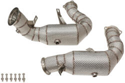 TURBOWORKS Downpipe Porsche Macan S Turbo 14+ Heat Shield