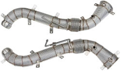 TURBOWORKS Downpipe Mclaren 650S Twin-Turbo 3.8L V8 Heat Shield 14+
