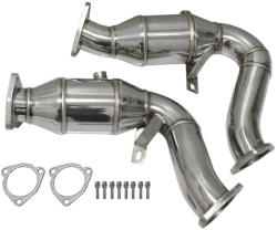 TURBOWORKS Downpipe Audi S4 B8 S5 8T A6 C7 A7 C7 A8 D4 SQ5 3.0TFSI Quattro Decat - llracing - 133 240 Ft