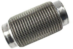 TURBOWORKS Exhaust flex pipe 57x200mm Reinforced 304SS