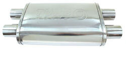 TURBOWORKS Center Muffler 76mm TurboWorks LT 304SS 355mm - llracing - 52 570 Ft