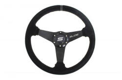 SLIDE Steering wheel SLIDE 350mm offset: 20mm Suede Grey