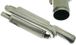 TURBOWORKS Rear Muffler TurboWorks 90mm inlet 63, 5mm - llracing - 47 570 Ft