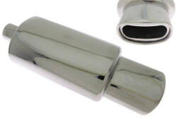TURBOWORKS Rear Muffler TurboWorks 80x145mm inlet 63, 5mm