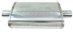 TURBOWORKS Center Muffler 63, 5mm TurboWorks LT 409SS 355mm - llracing - 21 610 Ft