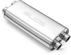 SLIDE Center Muffler 76mm SLIDE 304SS 550mm - llracing - 61 300 Ft