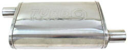 TURBOWORKS Center Muffler 63, 5mm TurboWorks LT 304SS 355mm - llracing - 38 280 Ft