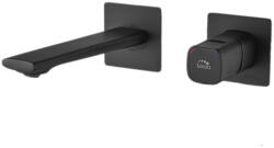 Laveo TORES mosdócsap rejtett fali beépítésre, fekete (BVT_722P) - mosibolt