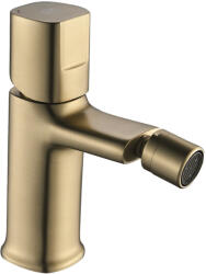 Laveo TORES bidécsap click-clack leeresztővel, szatin arany (BVT_G32D)