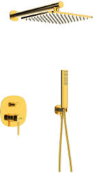 Laveo POLA zuhanyszett rejtett beépítésre, arany (BAP_G01P)