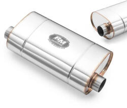 RM MOTORS Center Muffler 76mm RM - llracing - 88 700 Ft
