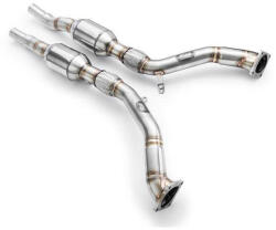 RM MOTORS Downpipe AUDI A6, S4, RS4 B5 2.7 T S6, Allroad C5 2.7 T + CAT Euro 3