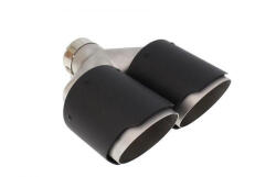 MTUNING Exhaust Tip 114mmx2 enter 76mm Carbon Matte - llracing - 47 890 Ft
