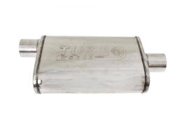 TURBOWORKS Central Chambered Muffler 51mm TurboWorks 304SS 355mm