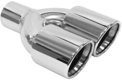 MTUNING Exhaust Tip 89mmx2 enter 63mm Polished