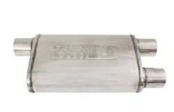 TURBOWORKS Rear Center Muffler 76mm TurboWorks LT 304SS 355mm - llracing - 52 570 Ft