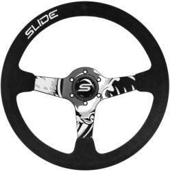 SLIDE Steering wheel SLIDE 350mm offset: 90mm Suede Hydrographics