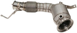 TURBOWORKS Downpipe Mini Cooper S F56 2.0T Decat + Heat Shield